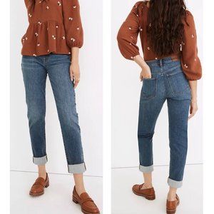Madewell The Slim Boyjean Medium Wash Size 30